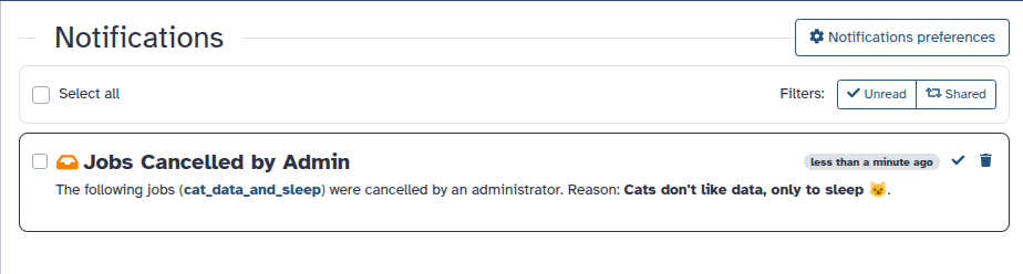 Job Cancellation Notification for Admins 2 :width: 100%