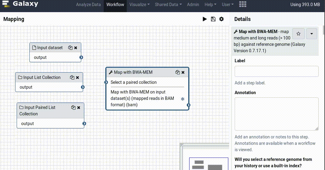 Workflow editor connections provide feedback on why they won't connect.